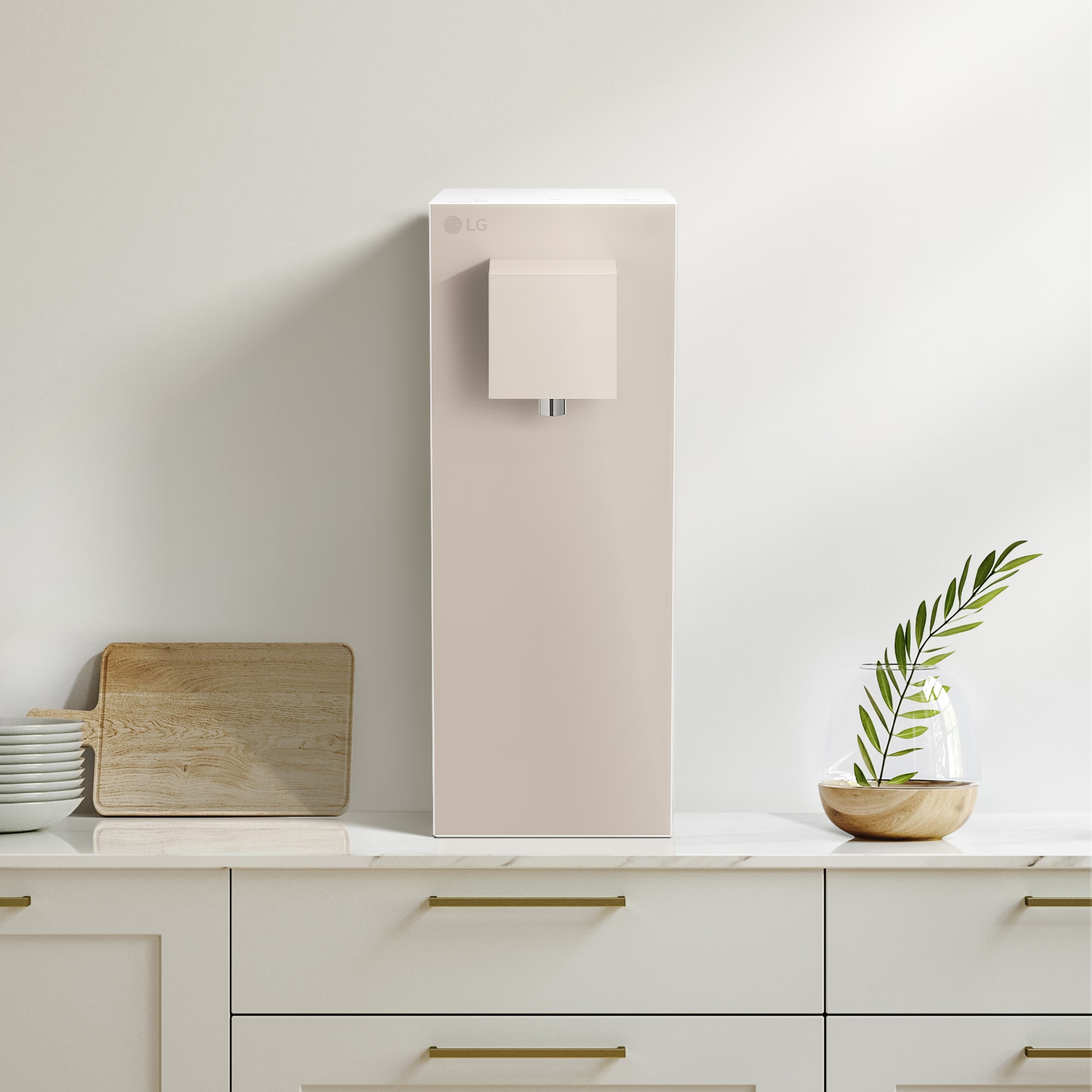 LG 퓨리케어 오브제컬렉션 정수기 WD220MNB (라이트온, 온정)