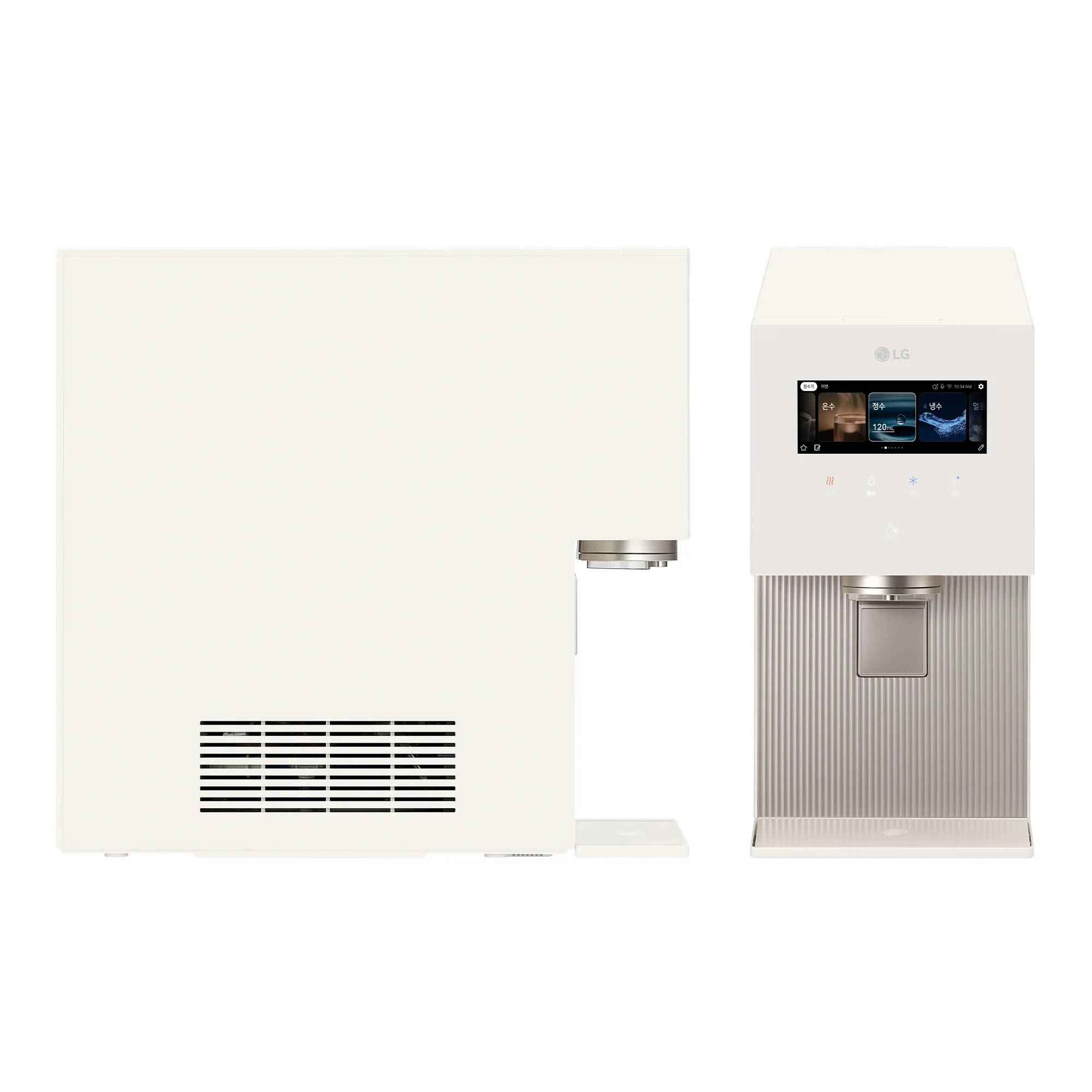 LG 퓨리케어 AI 오브제컬렉션 냉동얼음정수기 WD724RE (음성인식/맞춤 출수, 냉온정, 얼음)