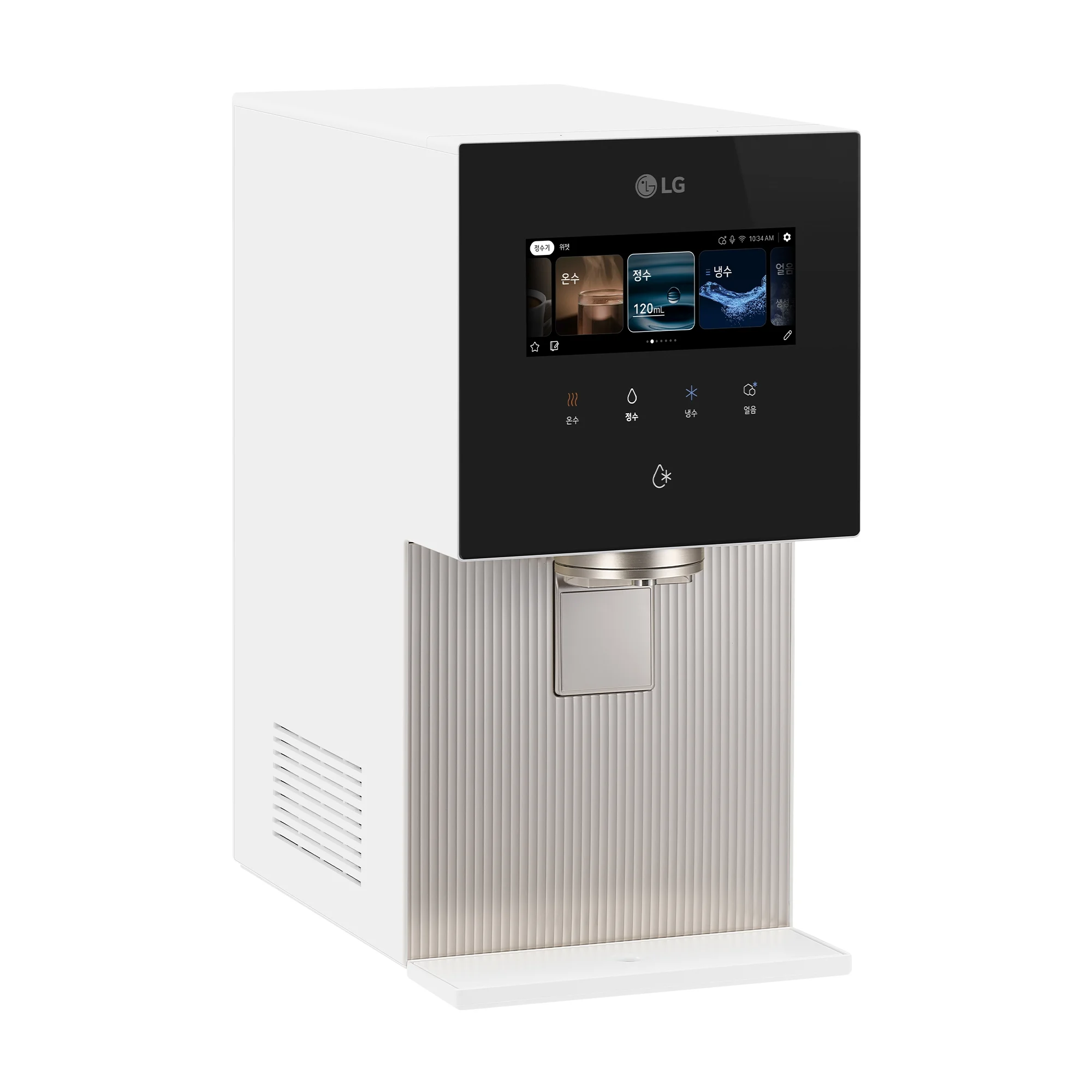 LG 퓨리케어 AI 오브제컬렉션 냉동얼음정수기 WD724RK (음성인식/맞춤 출수, 냉온정, 얼음)
